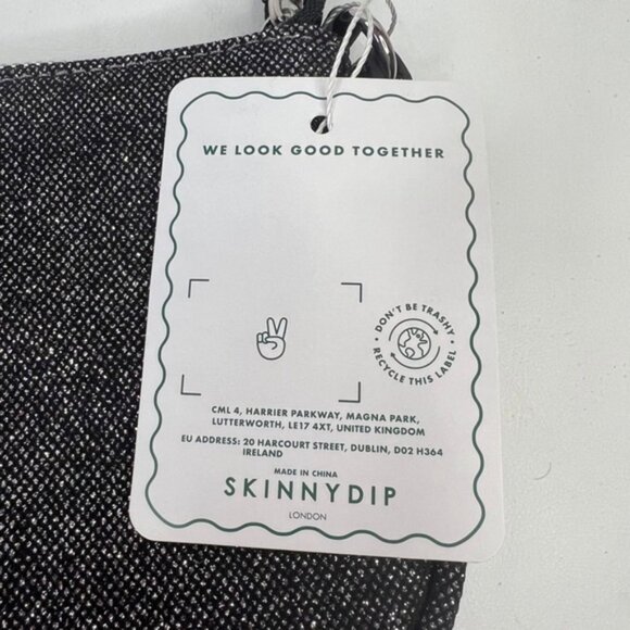 NWT SKINNY DIP LONDON Amber SMILE Emoji Rhinestone-Embellished Shoulder Bag - Picture 15 of 16